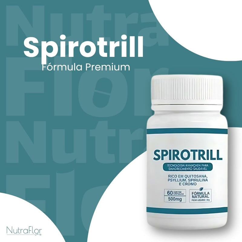 Spirotrill 60cp - Suplemento Natural - Promoção Exclusiva + Frete Grátis
