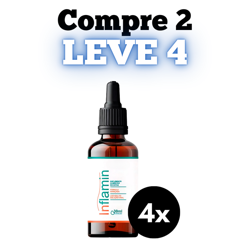 Inflamin Original 30ml - Suplemento Natural! - Promoção Exclusiva + Frete Grátis