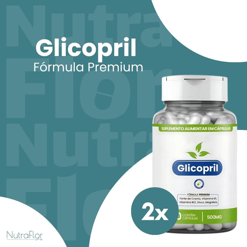 Glicopril Original 60cp - Suplemento Natural - Promoção Exclusiva + Frete Grátis