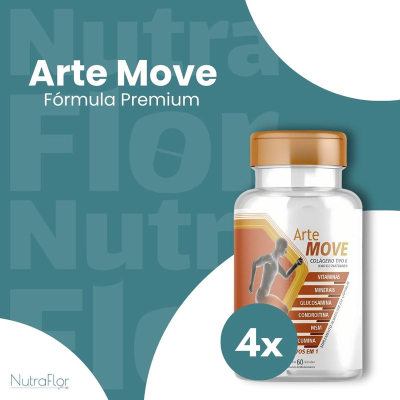 Arte Move Original 60cp - Suplemento Natural - Promoção Exclusiva + Frete Grátis