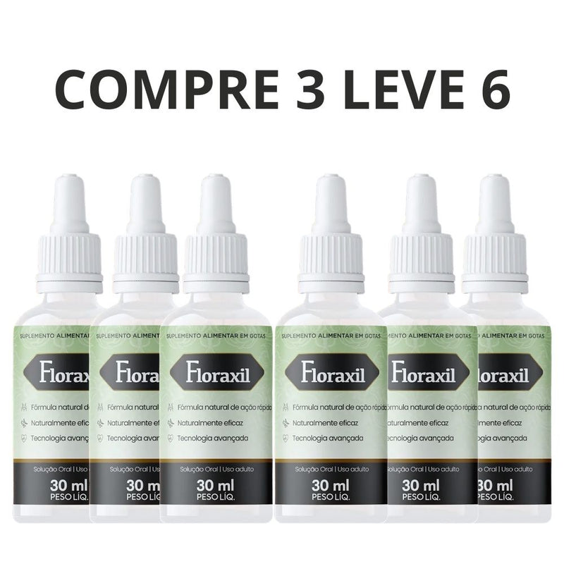 Floraxil Original 30ml - Viva bem com Floraxil! - Promoção Exclusiva + Frete Grátis