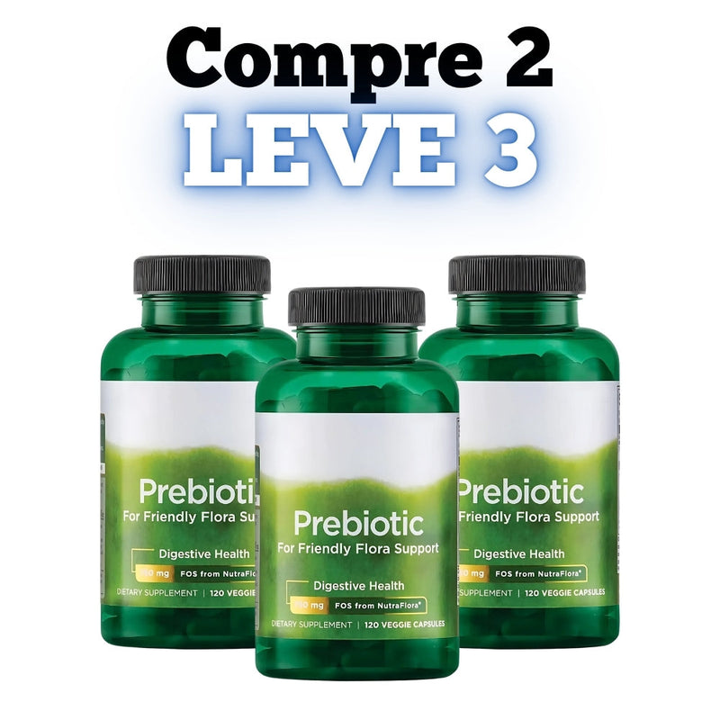 Prebiotic Original 120cp - Equilíbrio Digestivo Saudável - Promoção Exclusiva + Frete Grátis
