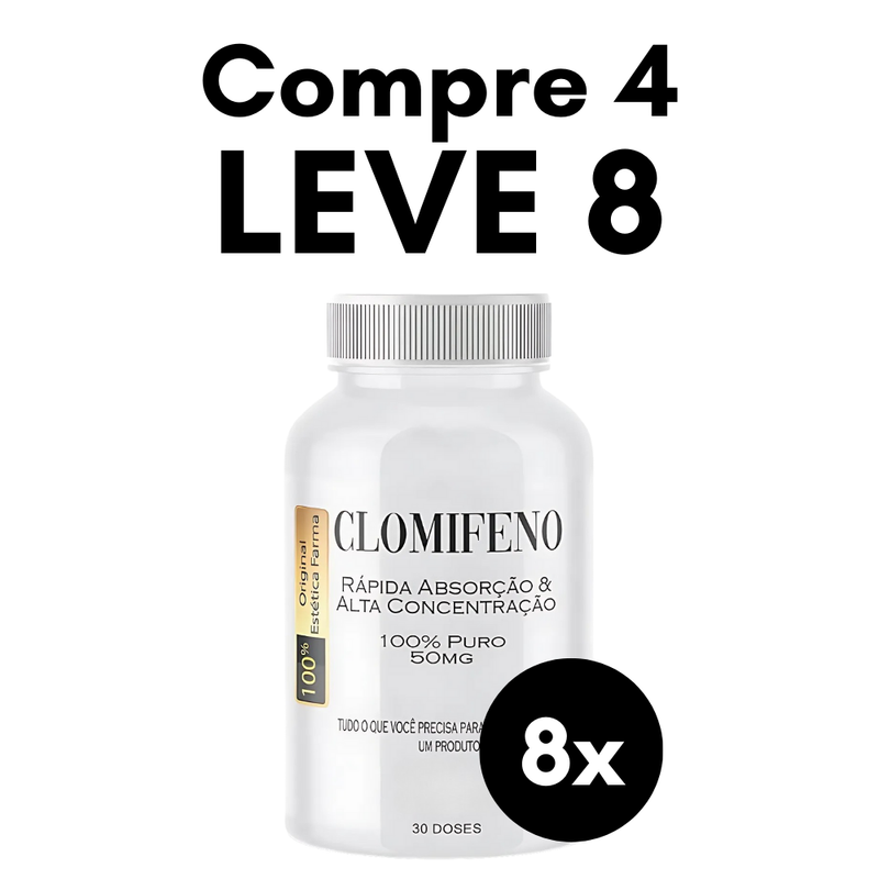 Clomifeno Original 30cp - Suplemento Natural! - Promoção Exclusiva + Frete Grátis