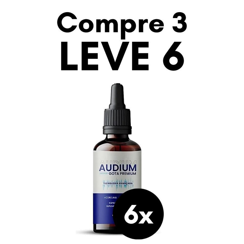 Audium Gota Premium Original 30ml - Suplemento Natural - Promoção Exclusiva + Frete Grátis