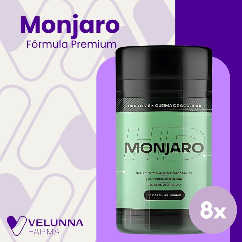 Monjaro Original 60cp - Suplemento Natural - Promoção Exclusiva + Frete Grátis
