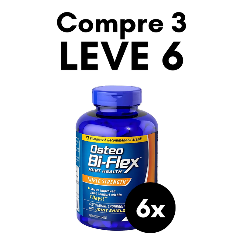 Osteo Bi-flex Original 60cp - Suplemento Natural - Promoção Exclusiva + Frete Grátis