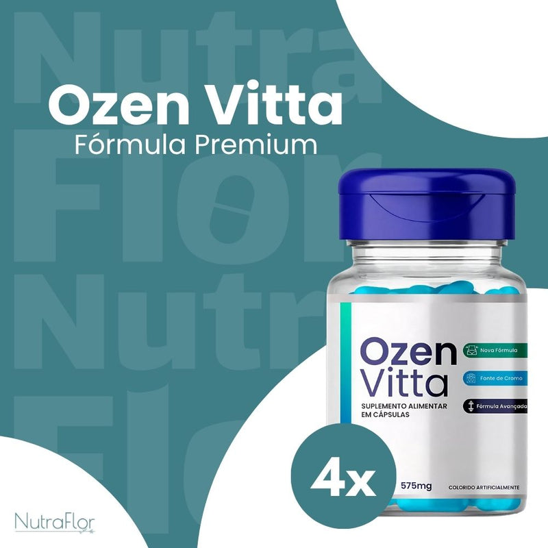Ozen Vitta Original 60cp - Suplemento Natural - Promoção Exclusiva + Frete Grátis