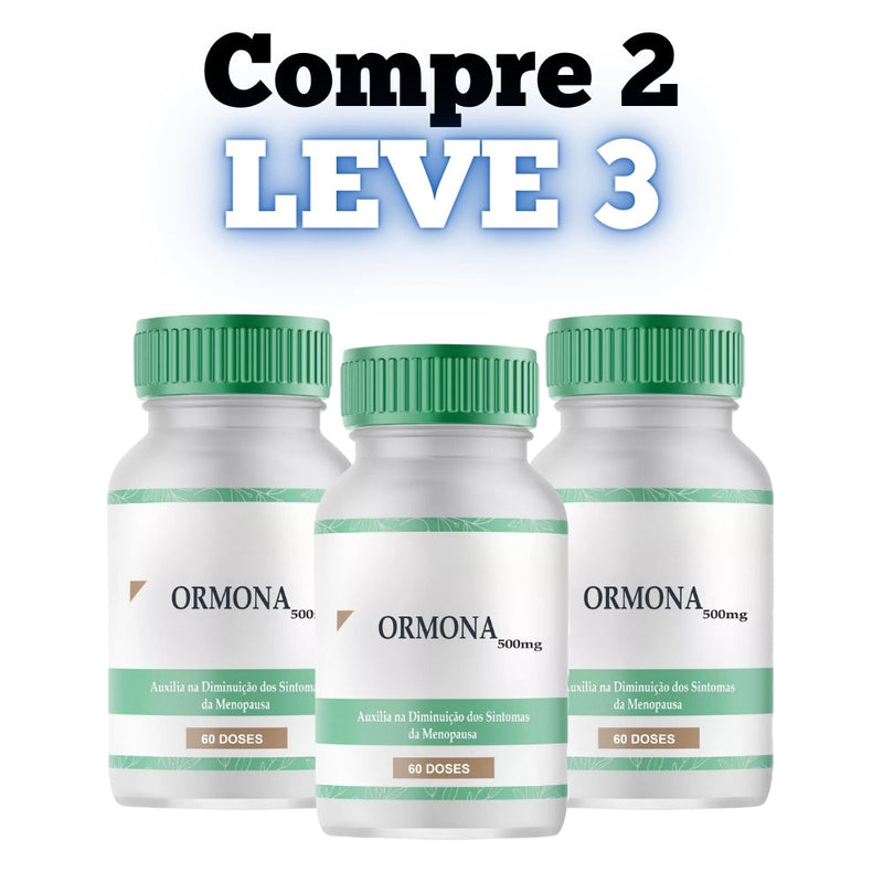 Ormona Original 60cp - Suplemento Natural! - Promoção Exclusiva + Frete Grátis