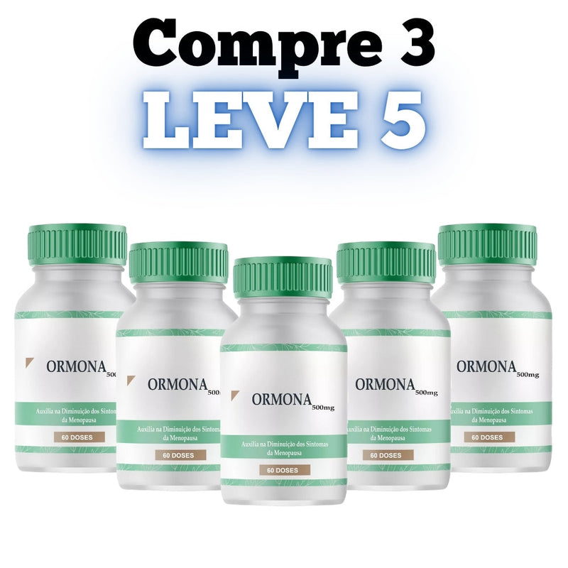 Ormona Original 60cp - Suplemento Natural! - Promoção Exclusiva + Frete Grátis