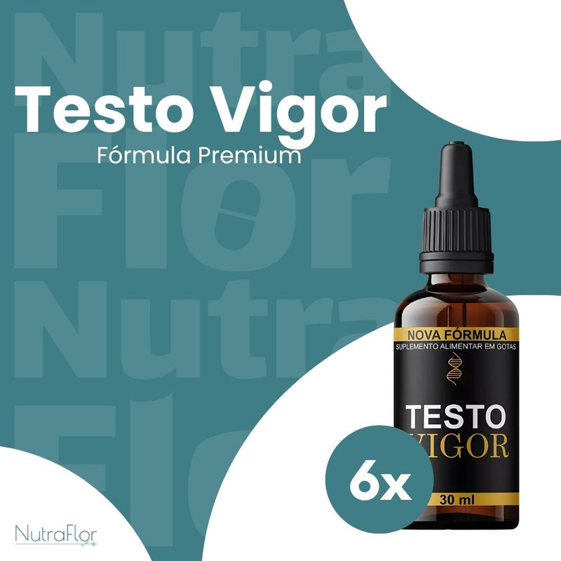 Testo Vigor Original 30ml - Suplemento Natural - Promoção Exclusiva + Frete Grátis