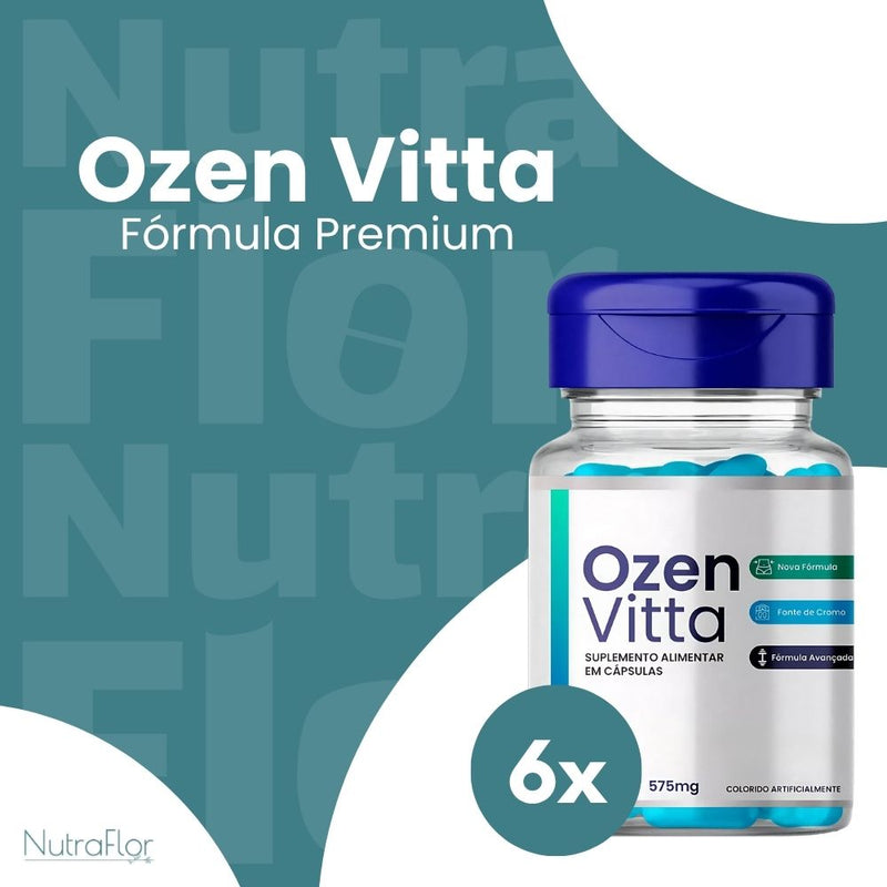 Ozen Vitta Original 60cp - Suplemento Natural - Promoção Exclusiva + Frete Grátis
