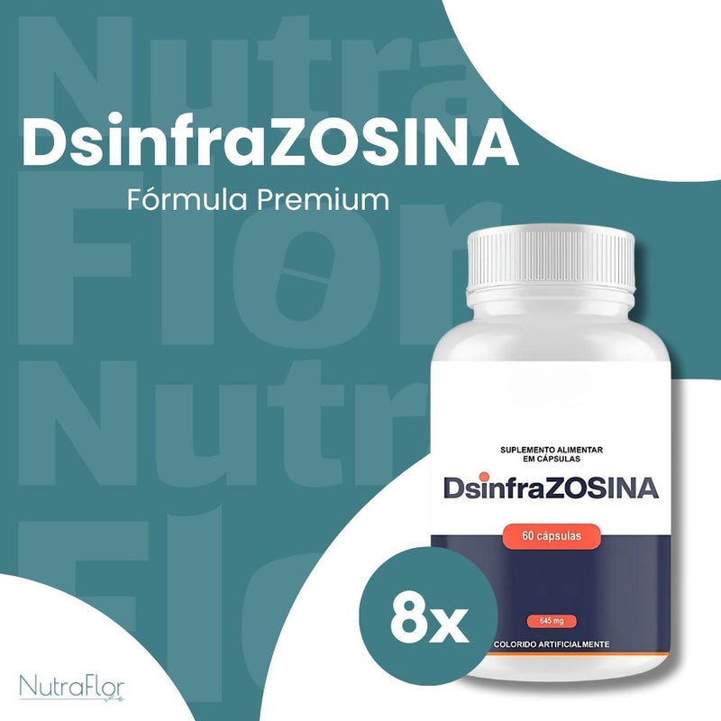 Dsinfrazosina Original 60cp - Suplemento Natural - Promoção Exclusiva + Frete Grátis
