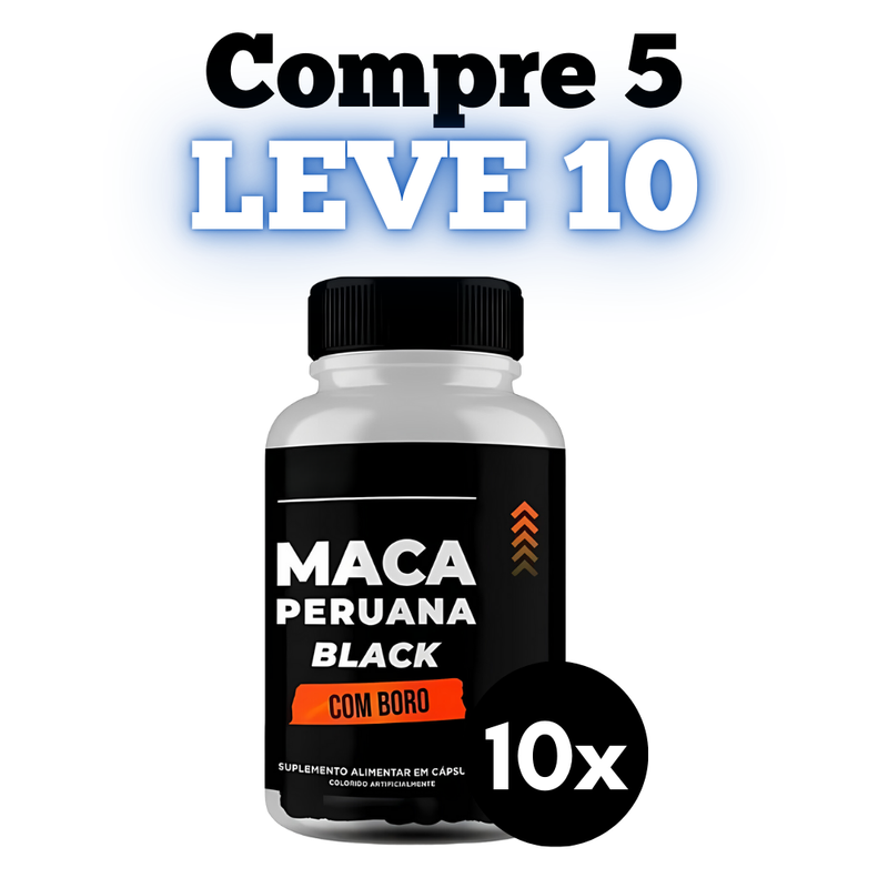 Maca Peruana Black 120cp - Suplemento Natural  - Promoção Exclusiva + Frete Grátis