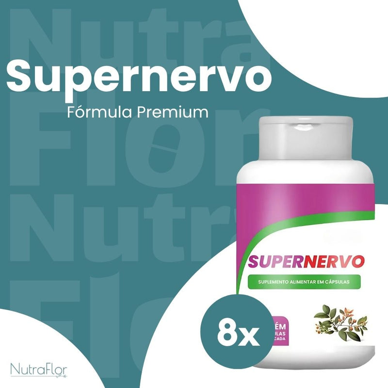 SuperNervo Original 60cp - Suplemento Natural - Promoção Exclusiva + Frete Grátis