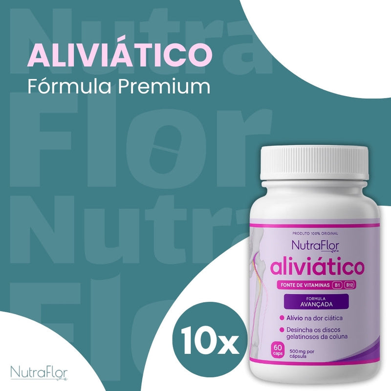 Aliviático Original 30cp - Suplemento Natural - Promoção Exclusiva + Frete Grátis