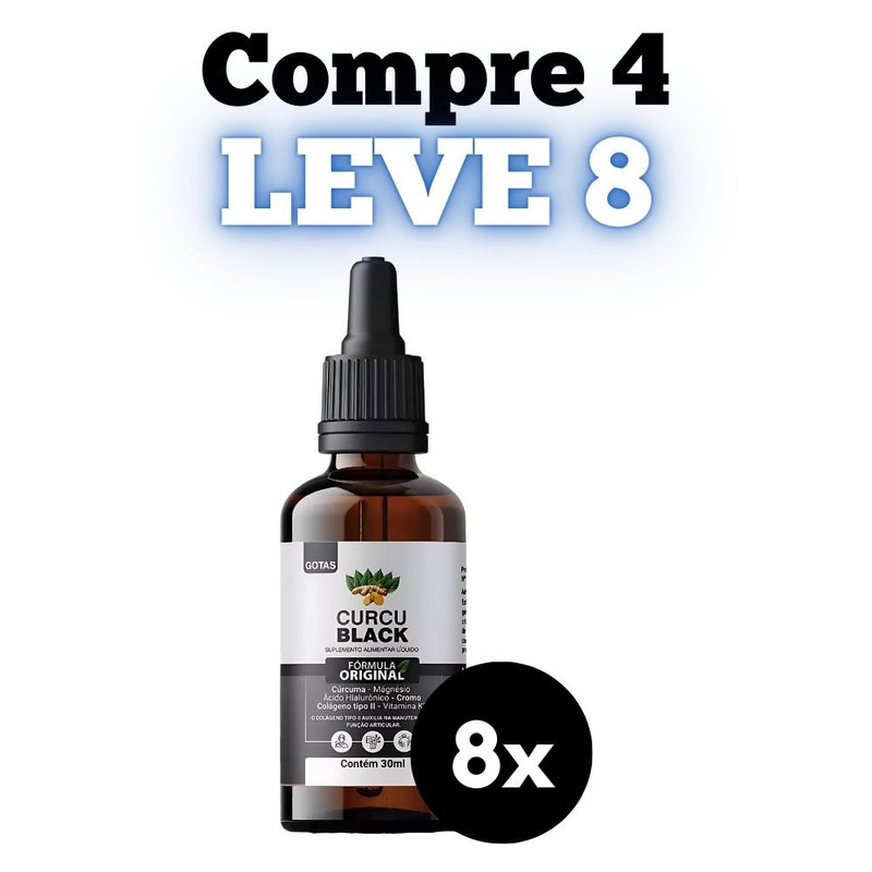 Curcu Black Original 30ml - Suplemento Natural - Promoção Exclusiva + Frete Grátis