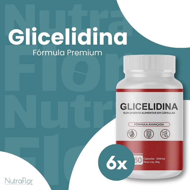 Glicelidina Original 60cp - Suplemento Natural - Promoção Exclusiva + Frete Grátis