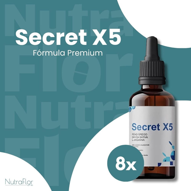 Secret X5 Original 30ml  - Suplemento Natural - Promoção Exclusiva + Frete Grátis