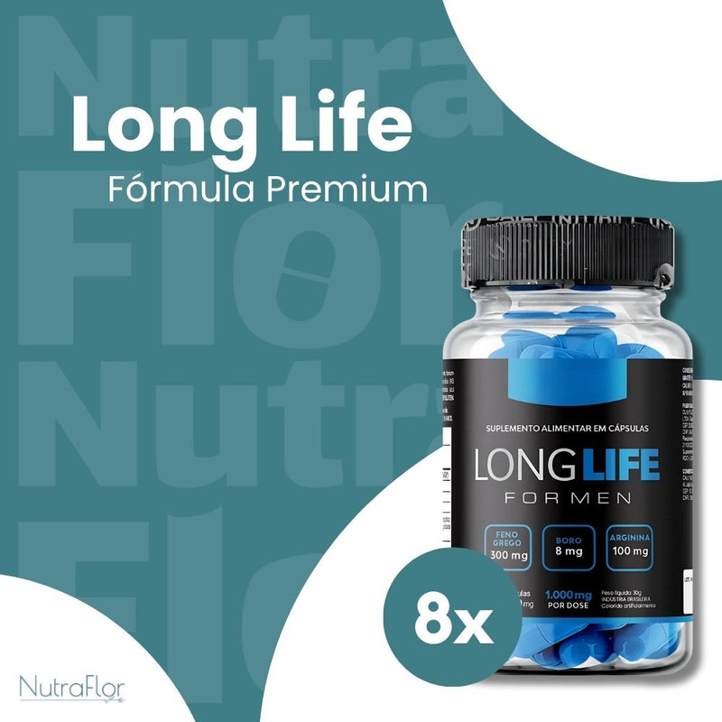 Long Life Original 60cp  - Suplemento Natural - Promoção Exclusiva + Frete Grátis