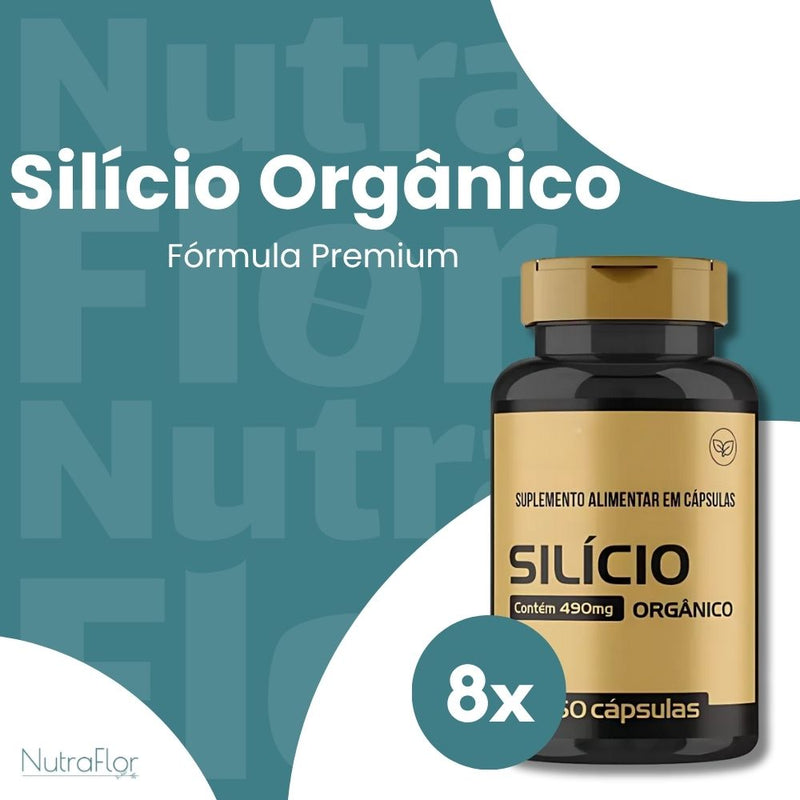 Silício Orgânico Original 60cp - Suplemento Natural - Promoção Exclusiva + Frete Grátis