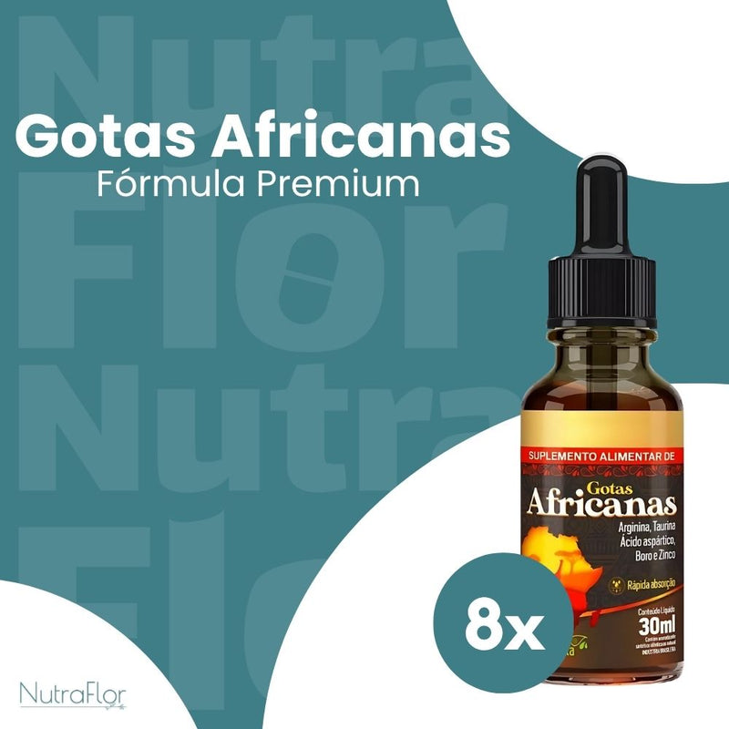 Gotas Africanas Original 30ml - Suplemento Natural - Promoção Exclusiva + Frete Grátis