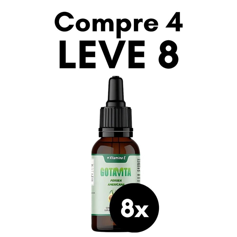 Óleo de Abacate Gotavita Original 30ml - Suplemento Natural - Promoção Exclusiva + Frete Grátis