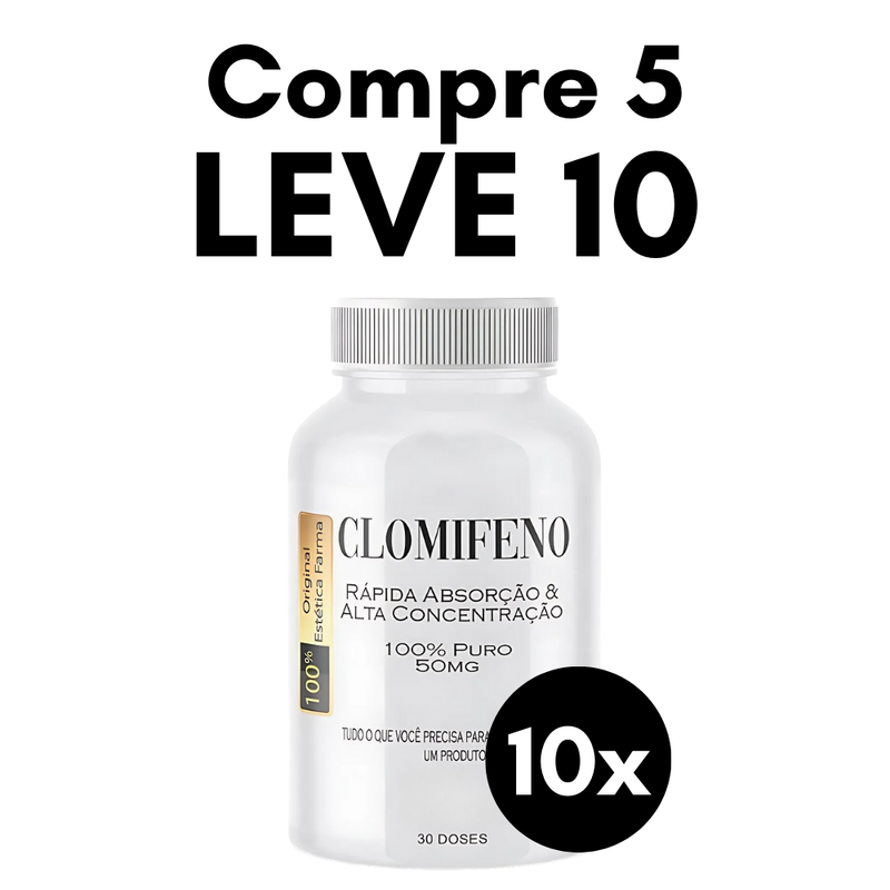 Clomifeno Original 30cp - Suplemento Natural! - Promoção Exclusiva + Frete Grátis