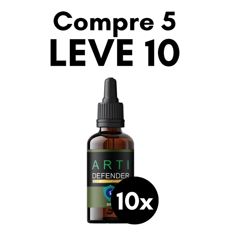 Arti Defender Original 30ml - Suplemento Natural - Promoção Exclusiva + Frete Grátis