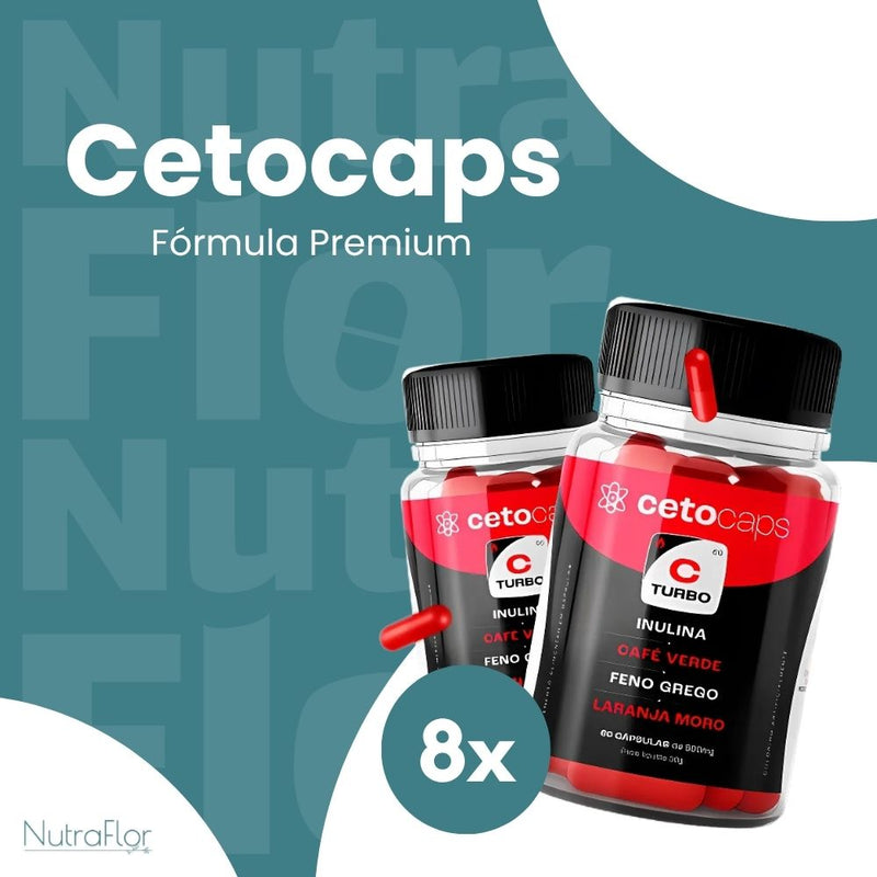 Cetocaps Original 60cp - Suplemento Natural - Promoção Exclusiva + Frete Grátis