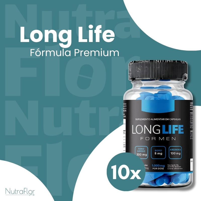 Long Life Original 60cp  - Suplemento Natural - Promoção Exclusiva + Frete Grátis