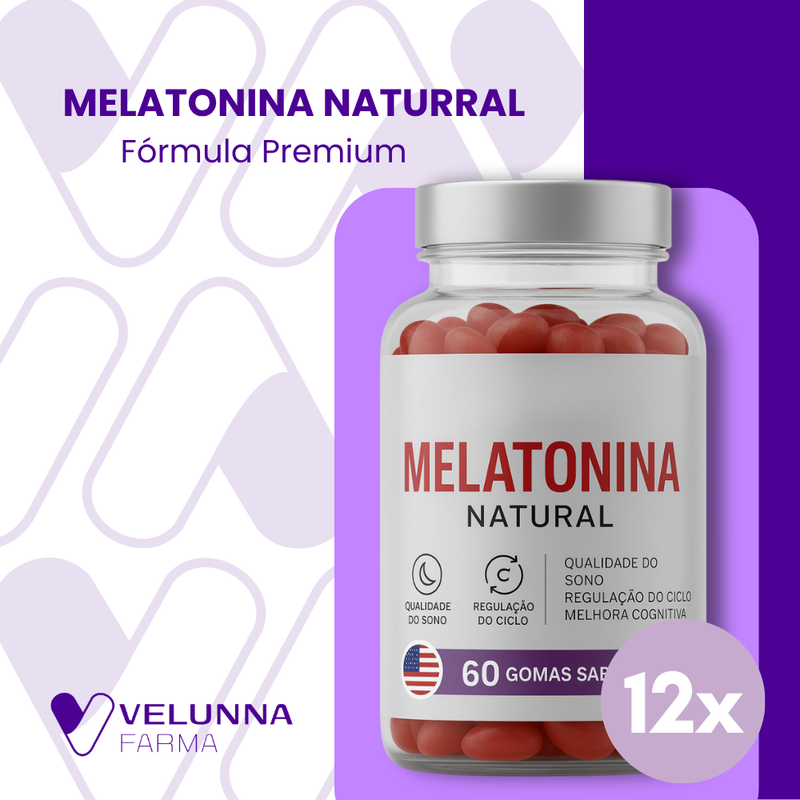 Melatonina Original 60cp - Suplemento Natural - Promoção Exclusiva + Frete Grátis