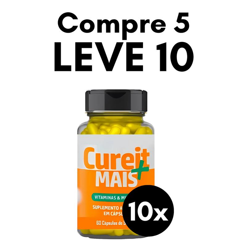 Cureit Mais Original 60cp - Suplemento Natural - Promoção Exclusiva + Frete Grátis