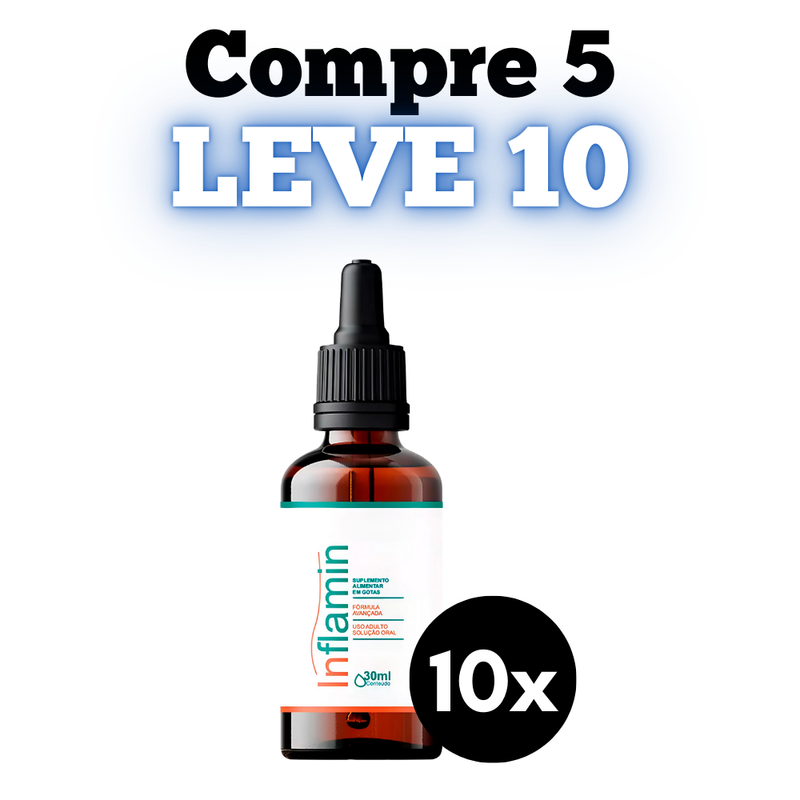 Inflamin Original 30ml - Suplemento Natural! - Promoção Exclusiva + Frete Grátis