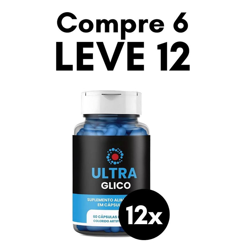 Ultra Glico Original 60cp - Suplemento Natural - Promoção Exclusiva + Frete Grátis