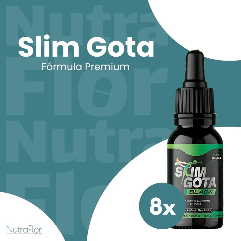 Slim Gota Black Original 30ml - Suplemento Natural - Promoção Exclusiva + Frete Grátis
