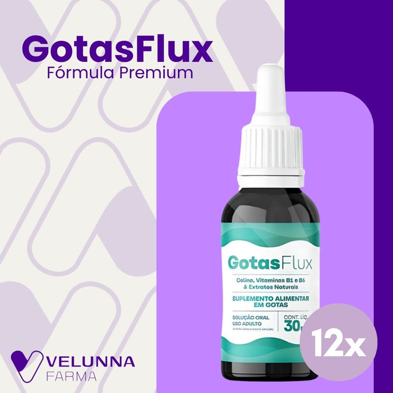 GotasFlux Original 30ml - Suplemento Natural - Promoção Exclusiva + Frete Grátis