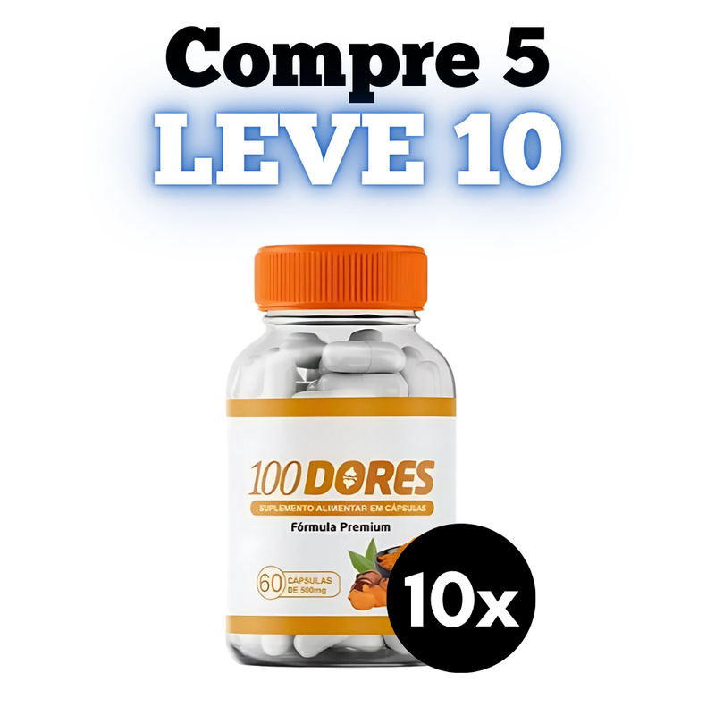 100Dores Original 30cp - Suplemento Natural - Promoção Exclusiva + Frete Grátis