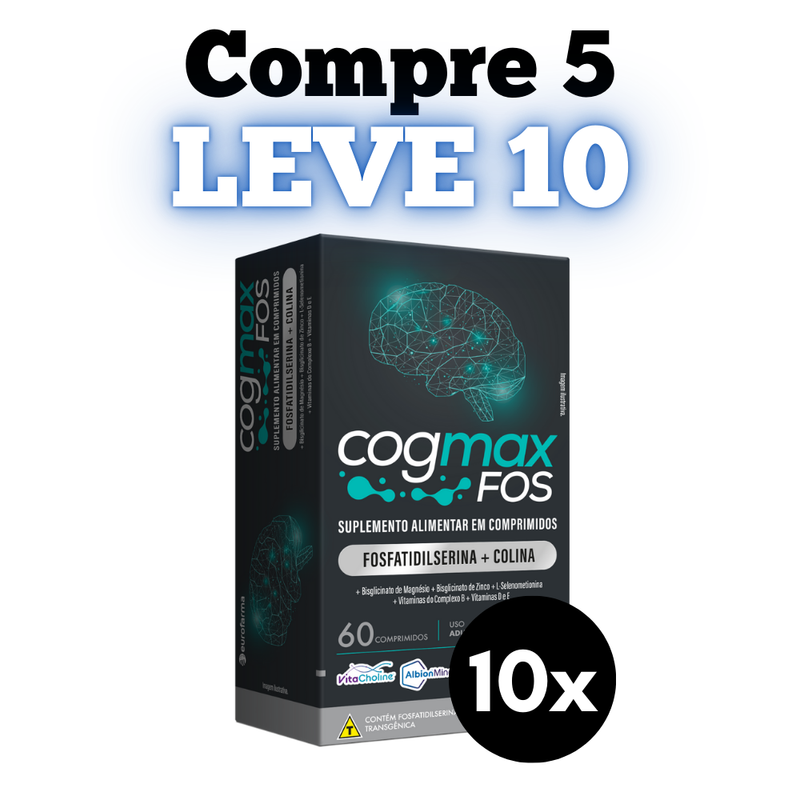 Cogmax FOS Original 60cp - Suplemento Natural - Promoção Exclusiva + Frete Grátis