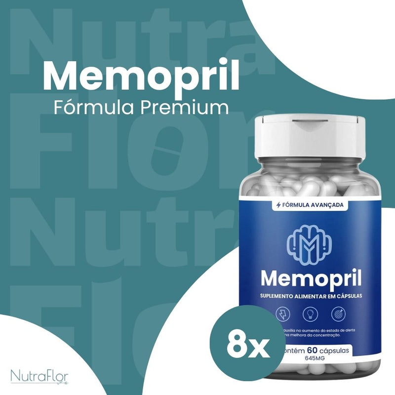 Memopril Original 60cp - Suplemento Natural - Promoção Exclusiva + Frete Grátis