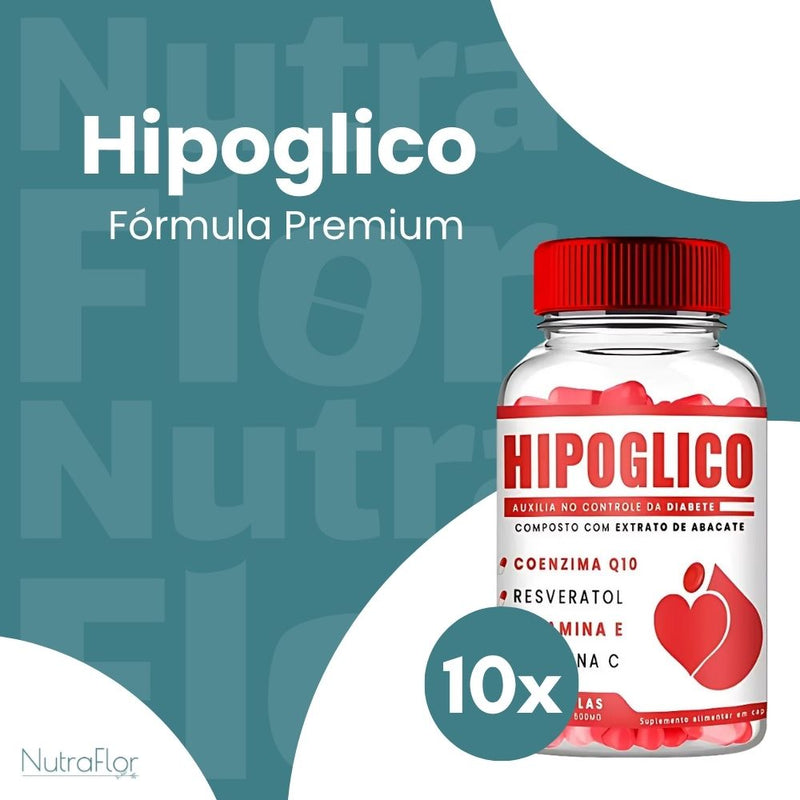 Hipoglico Original 30cp - Suplemento Natural! - Promoção Exclusiva + Frete Grátis