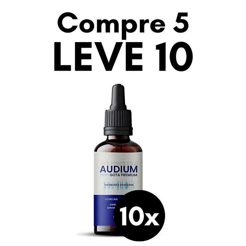 Audium Gota Premium Original 30ml - Suplemento Natural - Promoção Exclusiva + Frete Grátis