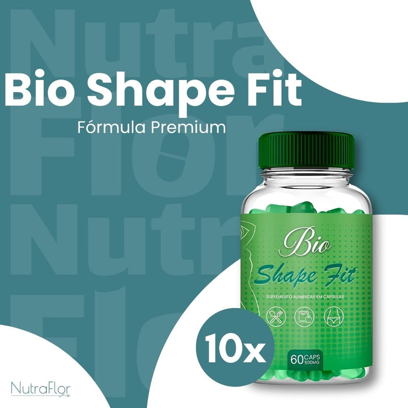 Bio Shape Fit Original 60cp - Suplemento Natural - Promoção Exclusiva + Frete Grátis