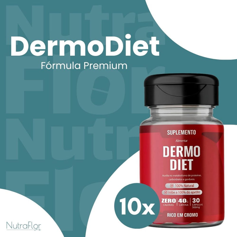Dermo Diet Original 60cp - Suplemento Natural - Promoção Exclusiva + Frete Grátis