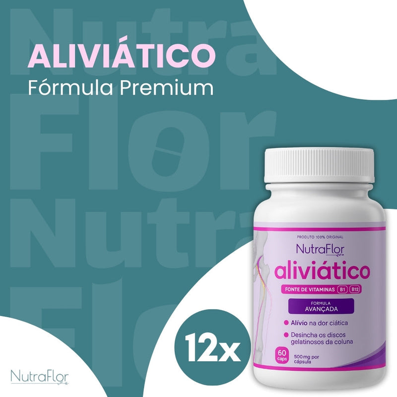 Aliviático Original 30cp - Suplemento Natural - Promoção Exclusiva + Frete Grátis
