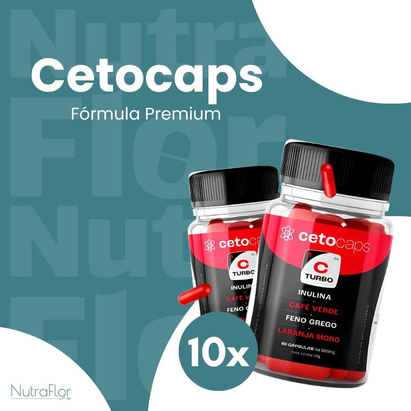 Cetocaps Original 60cp - Suplemento Natural - Promoção Exclusiva + Frete Grátis