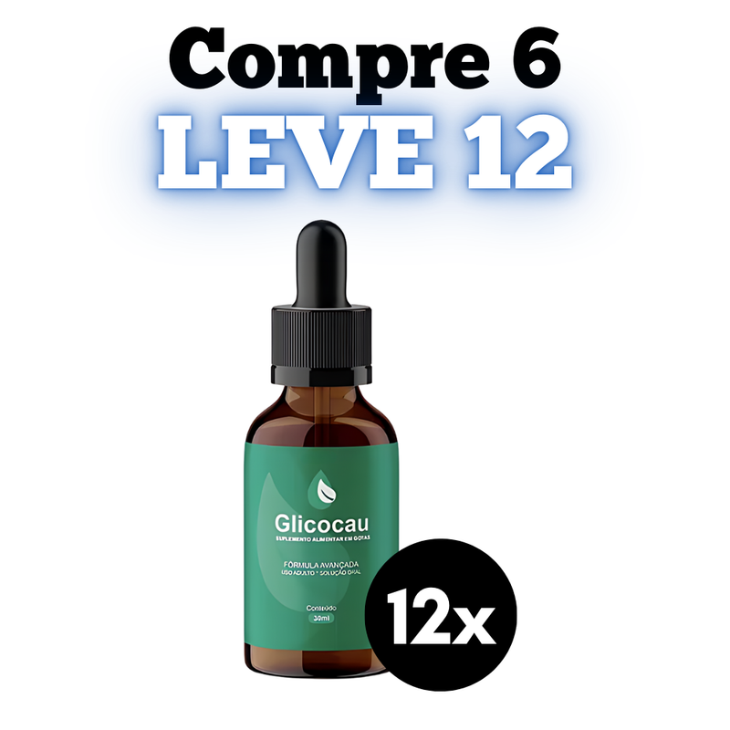Glicocau Original 30ml - Suplemento Natural! - Promoção Exclusiva + Frete Grátis
