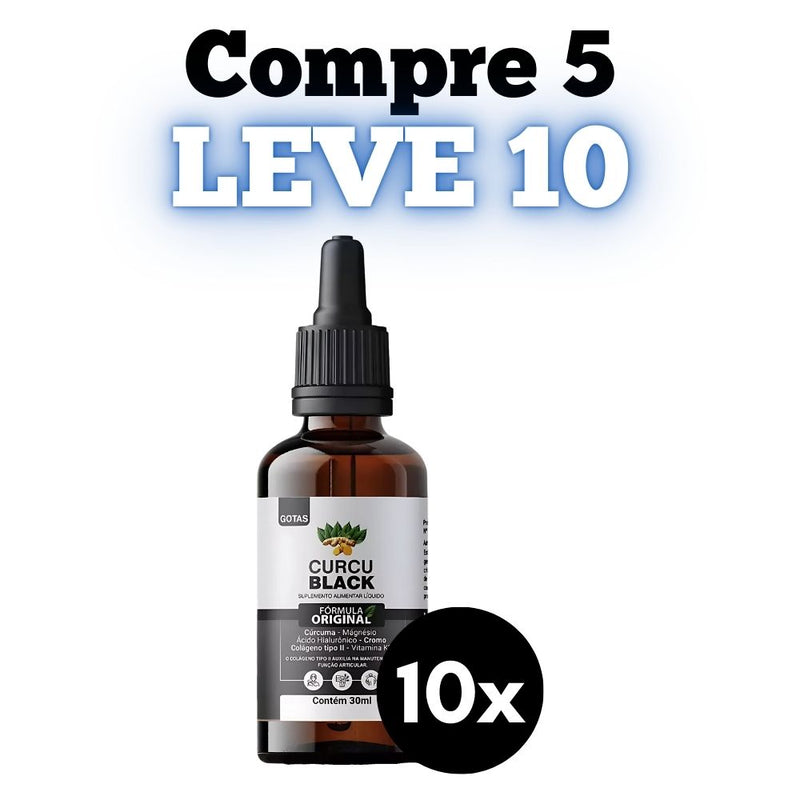 Curcu Black Original 30ml - Suplemento Natural - Promoção Exclusiva + Frete Grátis