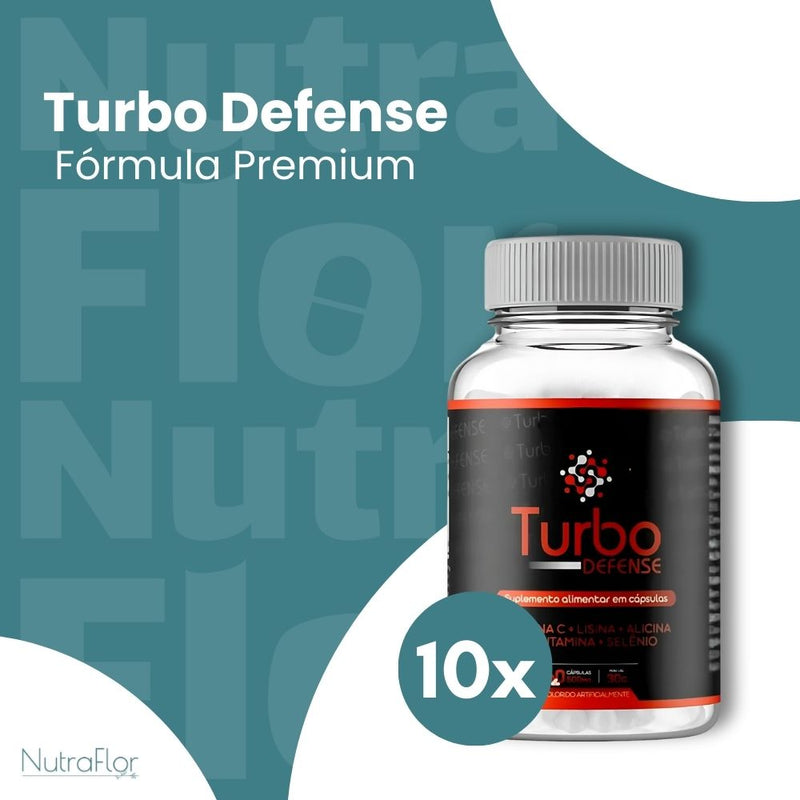 Turbo Defense Original 60cp - Suplemento Natural - Promoção Exclusiva + Frete Grátis