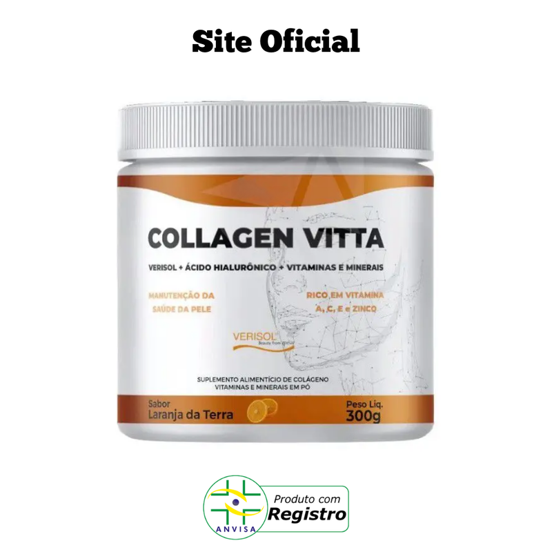 Collagen Vitta Original 300g - Suplemento Natural! - Promoção Exclusiva + Frete Grátis