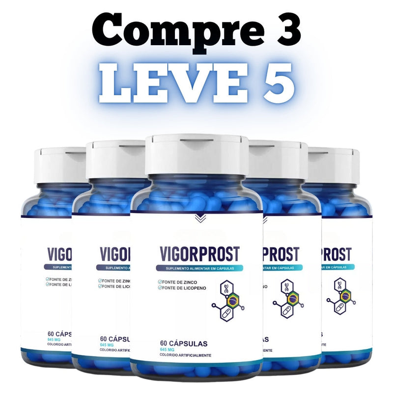 Vigorprost Original 60cp - Suplemento Natural! - Promoção Exclusiva + Frete Grátis
